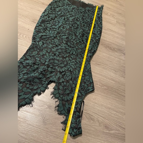 Eliza J Green Lace Midi Dress - Picture 11 of 11